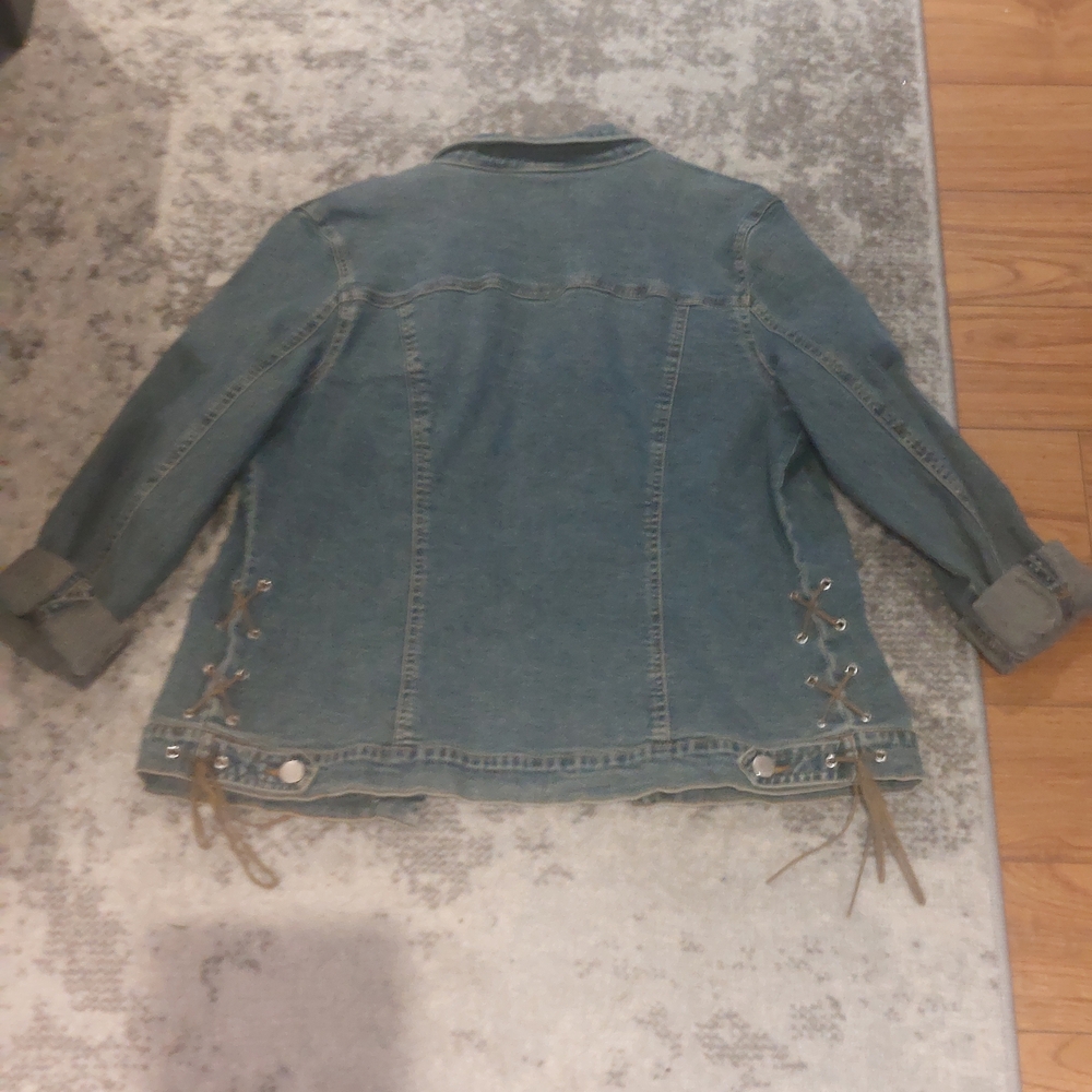 Point Zero Classic Blue Jean Jacket - Picture 3 of 3
